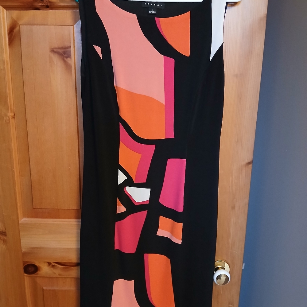 TRIBAL Color Block Dress - Picture 5 of 7
